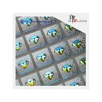 Large picture Hologram Sticker- Dimond Pattern