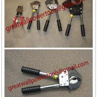 Large picture quotation Cable cutter with ratchet system