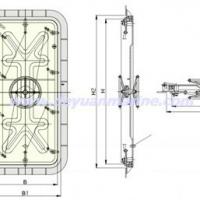 Large picture High Pressure Resistant Watertight Steel Doors