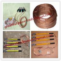 Large picture new type ground rod+copper wire+hook