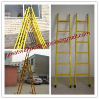 Large picture low price straight ladder, FRP Ladders