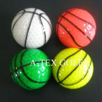 Large picture basket blacklight golf ball