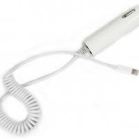 Large picture Iphone 5 Car Charger 2.1A Input12-24V I5C01