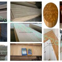 Large picture hardwood worktops, finger-jointed panels