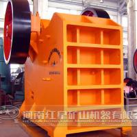 Large picture jaw crushing plant