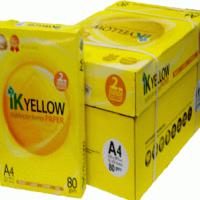 Large picture IK Yellow A4 Copy Paper 80gsm/75gsm/70gsm