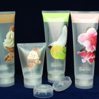 Large picture transparent cosmetic packaging tube