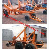 Large picture able trailer,cable drum table