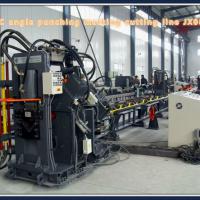 Large picture CNC angle punching line machine
