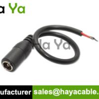 DC Coaxial Jack with Wire