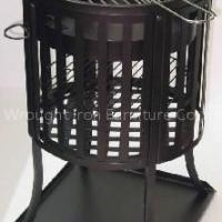 Charcoal BBQ Fire Pit With Cooking Grill