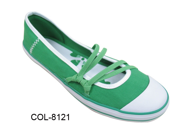 Ladies vulcanized shoes COL-8121
