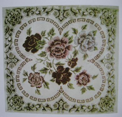 chinese flower cushion