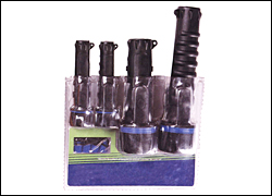 plastic flashlight