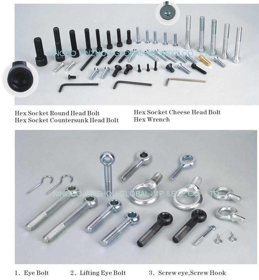 hex socket bolt and screw