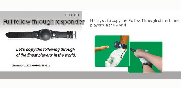 Golf training AIds-FollowThrough Responder
