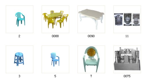 chair and table inejction mould