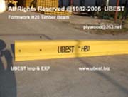 LVL Formwork H20 timber Beam
