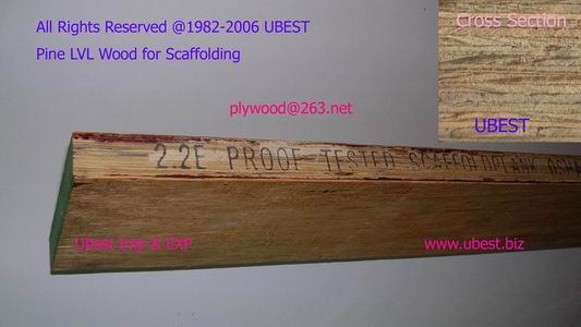 Softwood Scaffolding Plank (Pine LVL Wood)