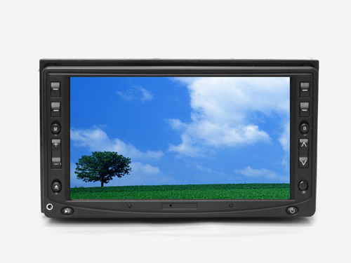 6.2-inch Slide down panel and touch screen 2-Din D