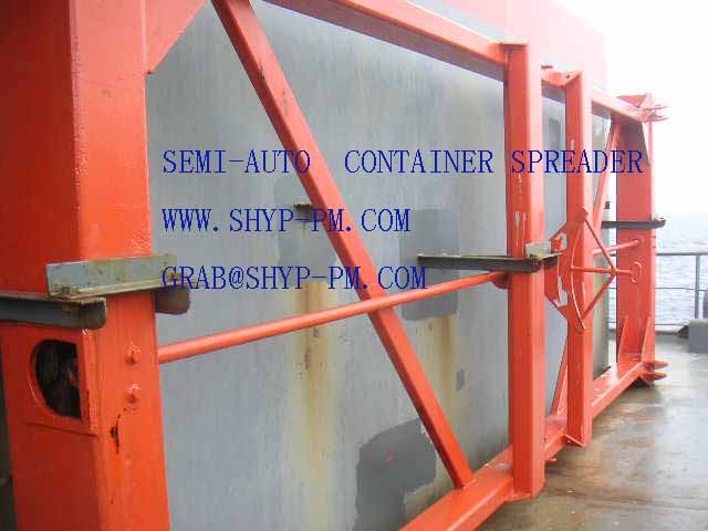 SEMI-AUTO CONTAINER SPREADER