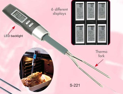 Thermometer Digital Fork