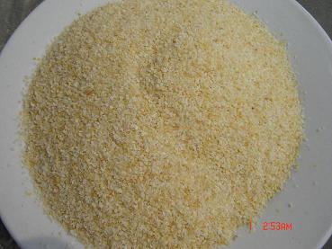 Dehydrated garlic granule
