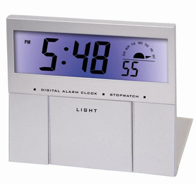 Multifunctional table clock
