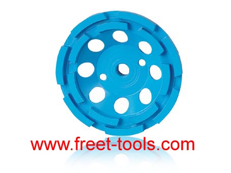 Diamond Double Row Cup Wheels