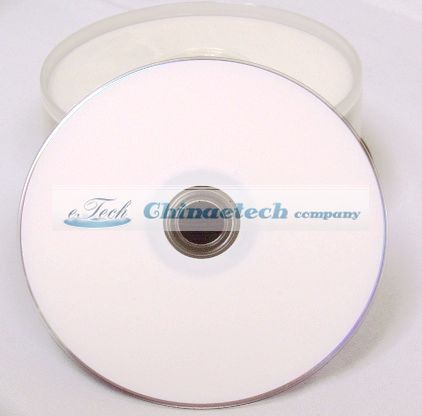 White Inkjet Printable DVDR