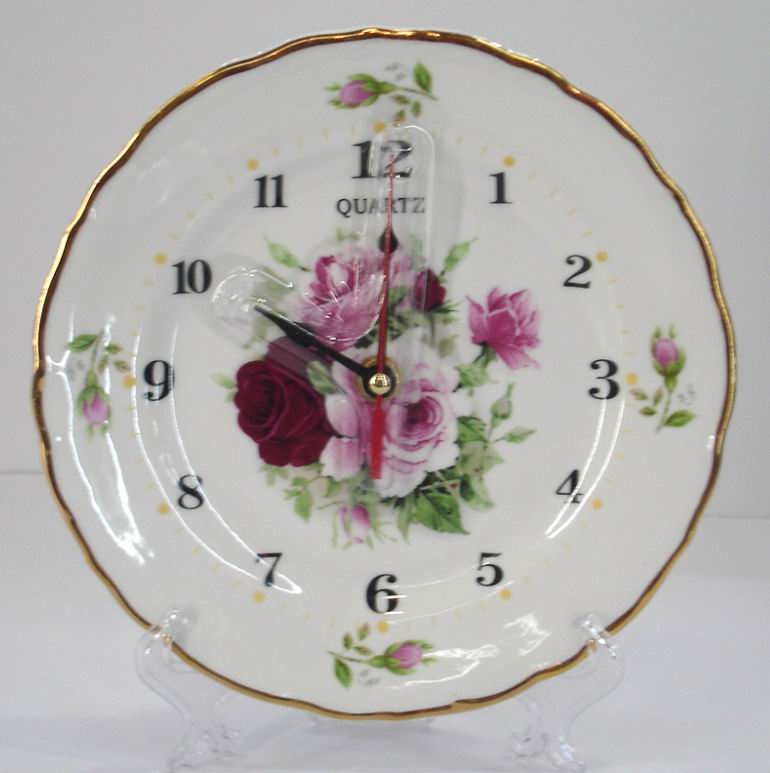 plate clock