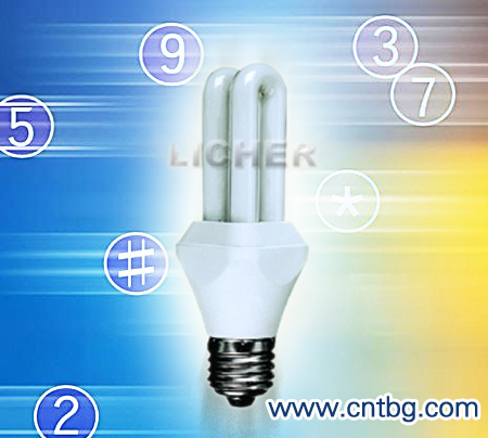 2U Standard Enery Saving Lamp(bulb,lighting)