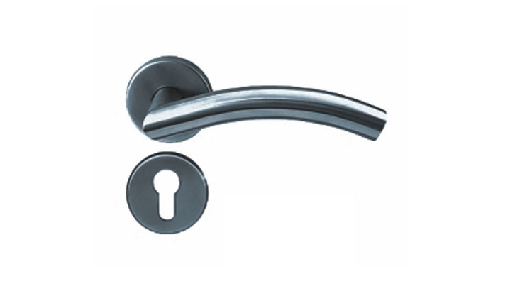 Stainless steel tube door handles
