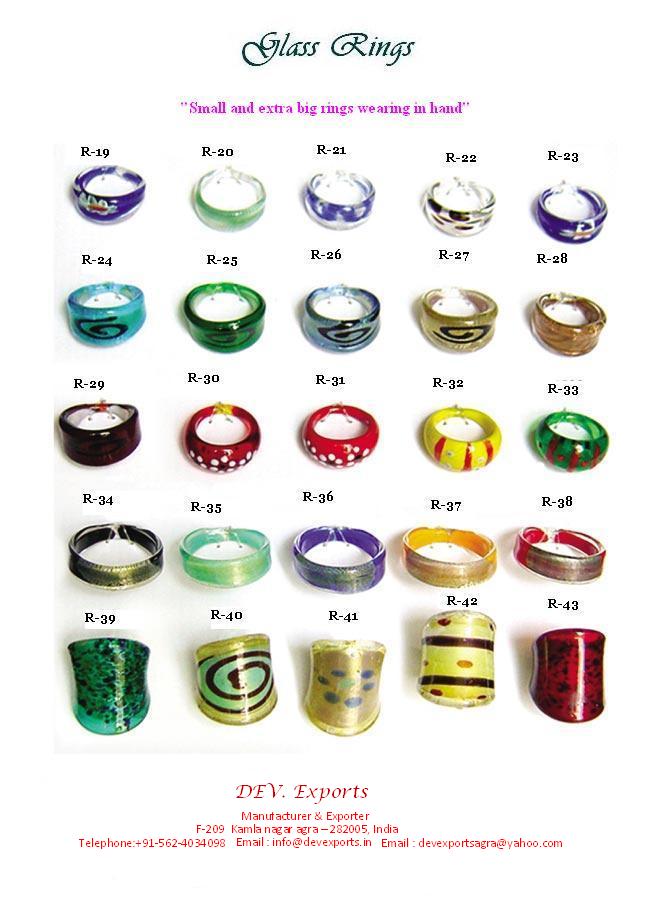 glass rings