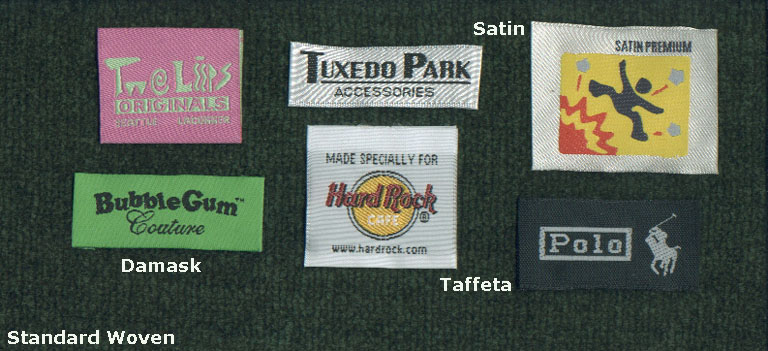 woven label
