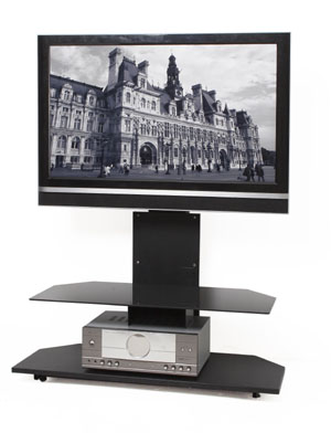 Remote Control Glass TV Stand