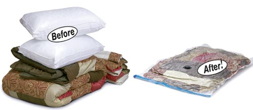 Vacuum Storage Bag-Zip-Close Type