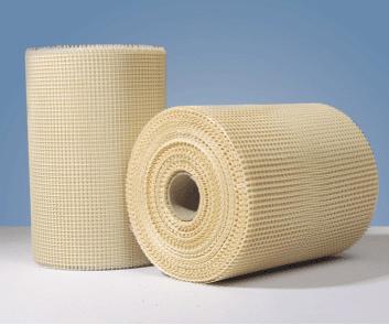 Flame retardant fiberglass mesh