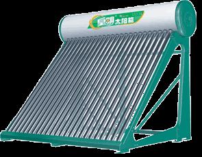 unpressurized compact solar water heater