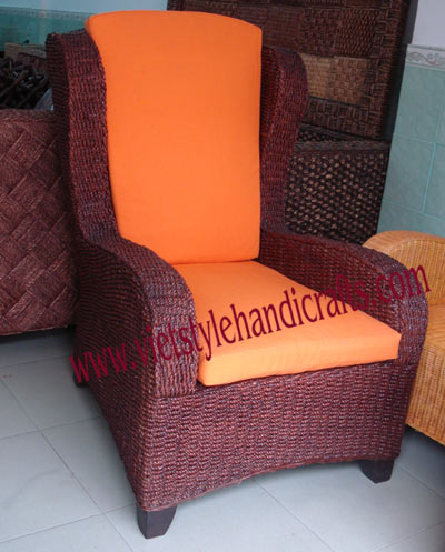 Water hyacinth armchair
