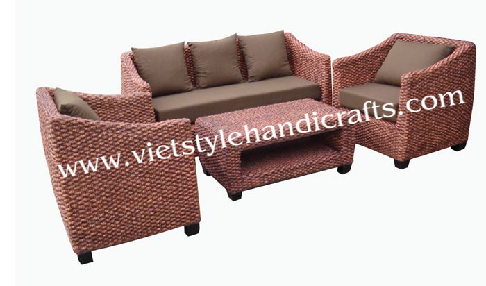 water hyacinth Sofa set