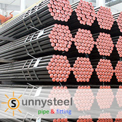 Seamless steel tubes in large calibers for high(lo
