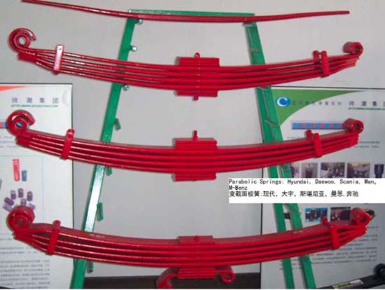 parabolic leaf spring
