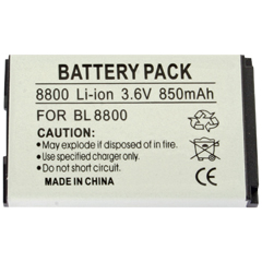 Mobile phone battery Blackberr 8800 series