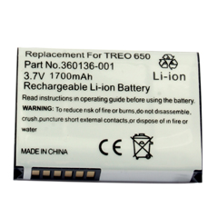 PDA battery TREO 650
