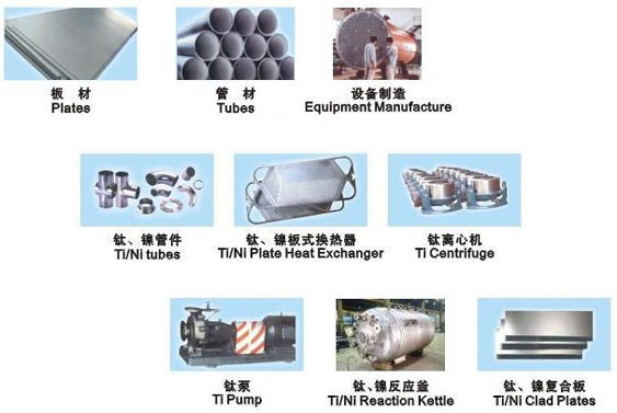 titanium tubes
