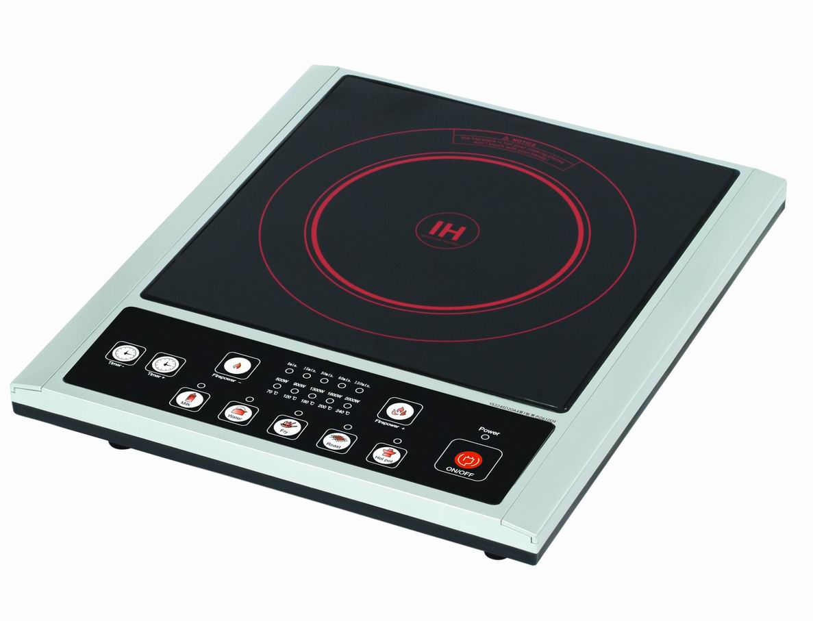 2000W induction cooker with 120 min Timer