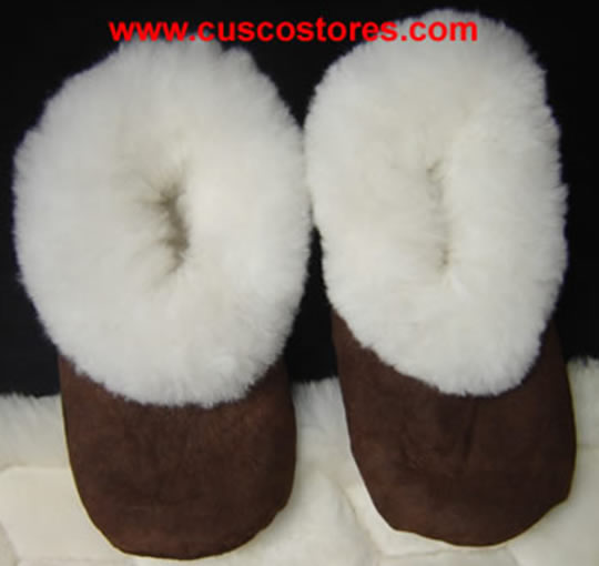 Alpaca Fur Slippers