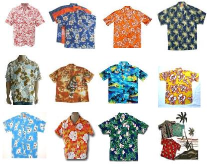 China Hawaii printing shirt
