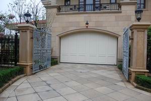 wood garage door